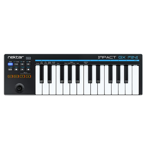 商品詳細 ： Nektar Technology/MIDIコントローラー/Impact GX Mini ★tunecoreチケットプレゼント！